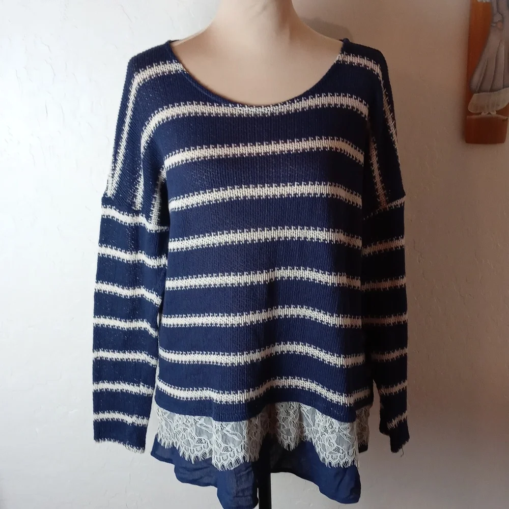Bobeau Knitted Blouse